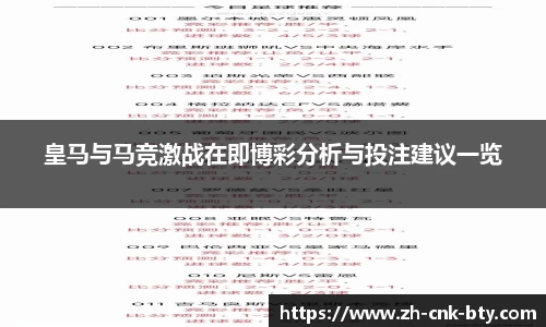 皇马与马竞激战在即博彩分析与投注建议一览