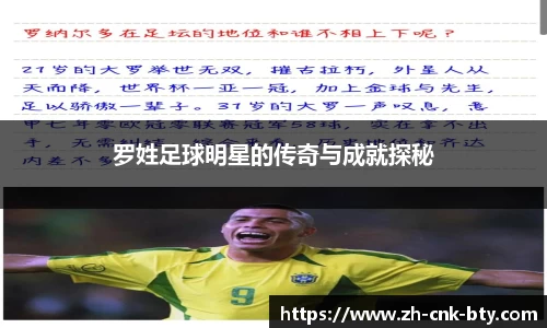 罗姓足球明星的传奇与成就探秘